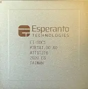 
 Earlier this year we’ve detailed Esperanto’s first neural processor, the ET-SoC-1. The company’s approach for accelerating AI workloads invol